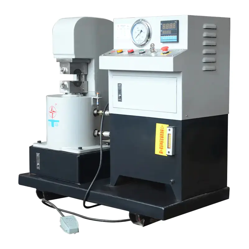 GT-60 hydraulische draadkabelpersmachine (C-frame) welke drie controles voordat u opnieuw opstart?