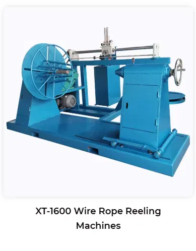 XT-1600 wire rope reeling machine product photo
